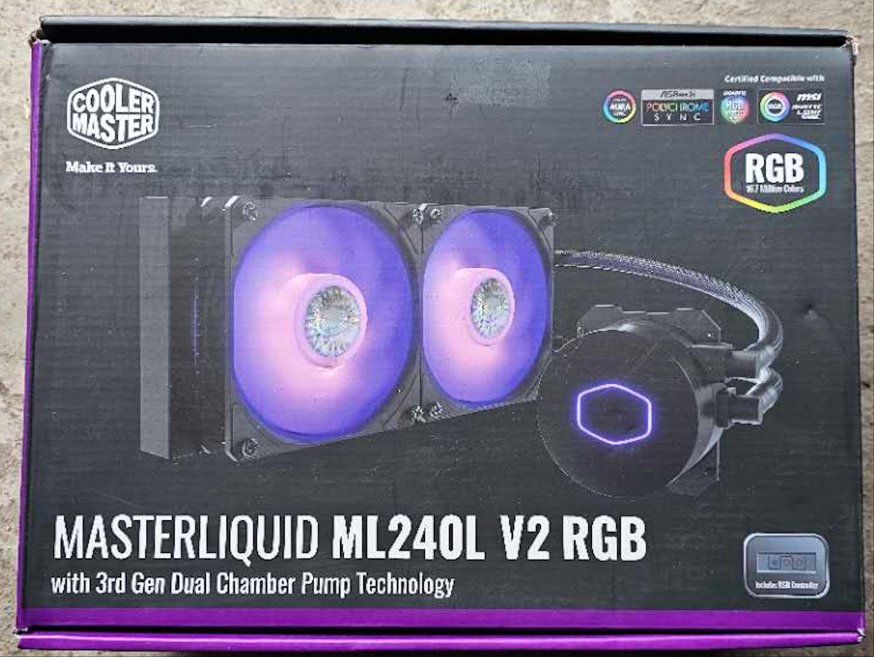 Cooler Master Masterliquid ML240L V2 RGB water cooling
