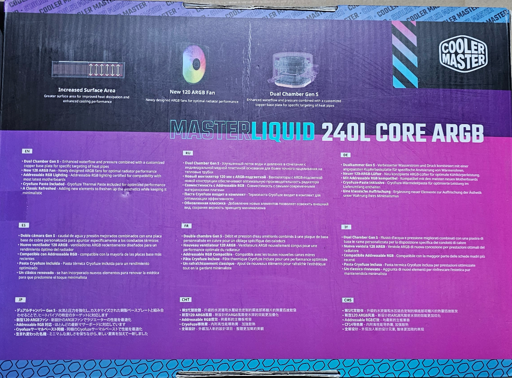 Cooler Master MasterLiquid 240L Core ARGB