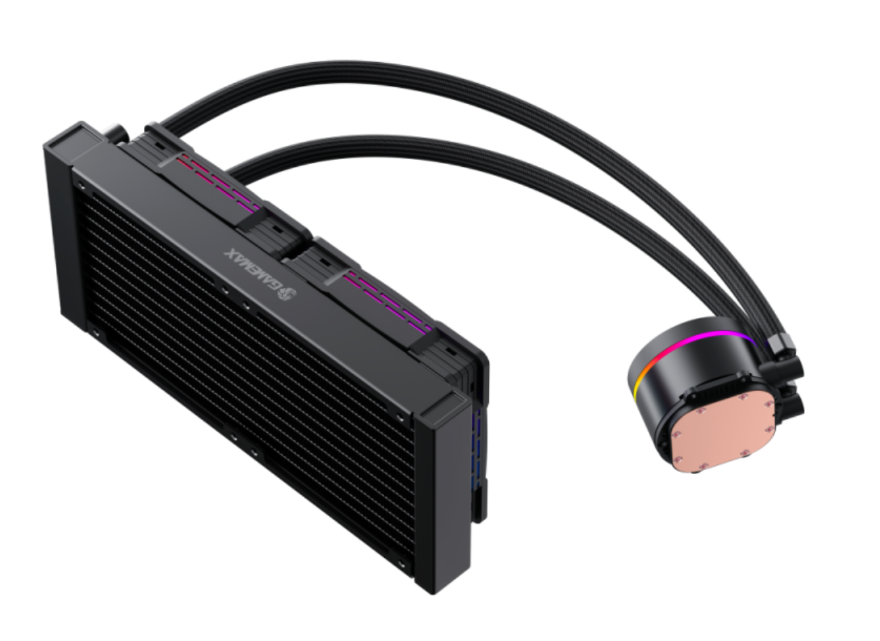 GameMax CPU Liquid Cooler lceChill 240V Black