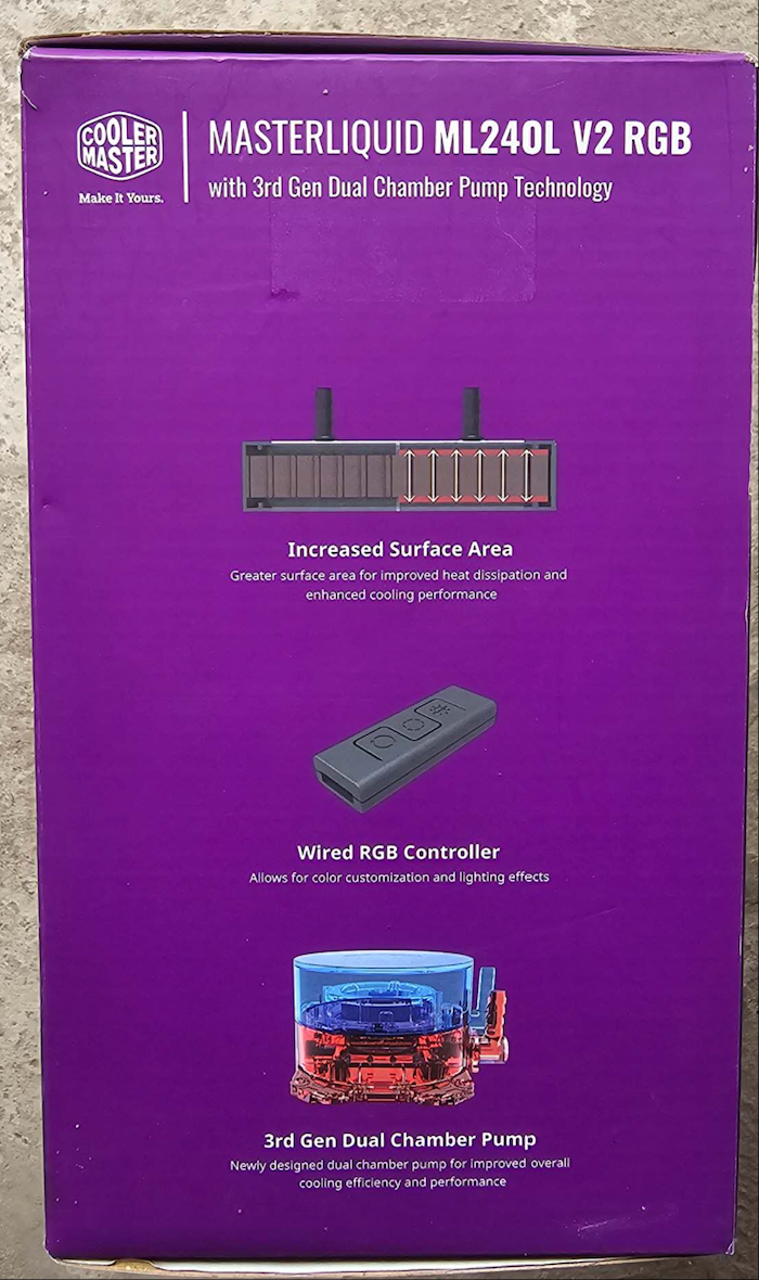 Cooler Master Masterliquid ML240L V2 RGB water cooling